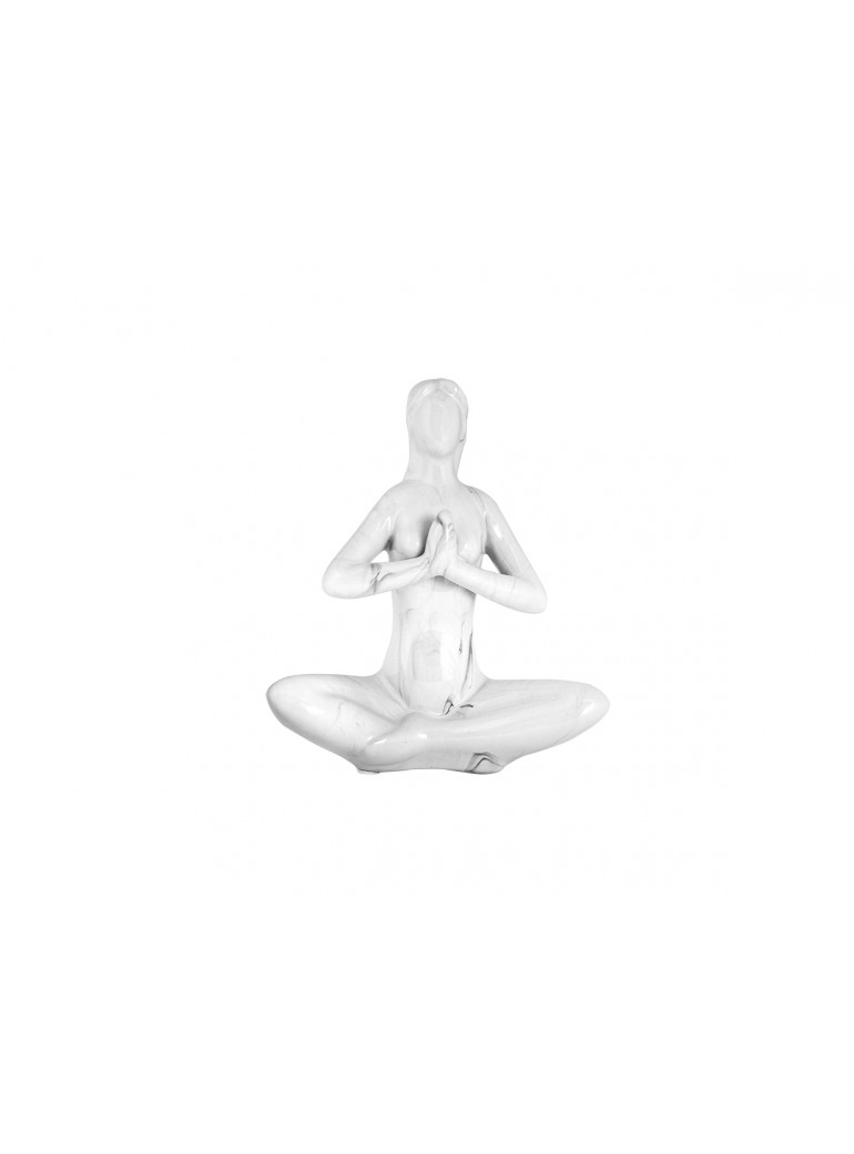 Statua yoga Oriente effetto...